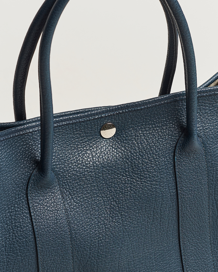 Homme | Hermès Pre-Owned Garden Party 36 Tote Togo Blue | Hermès Pre-Owned | Garden Party 36 Tote Togo Blue