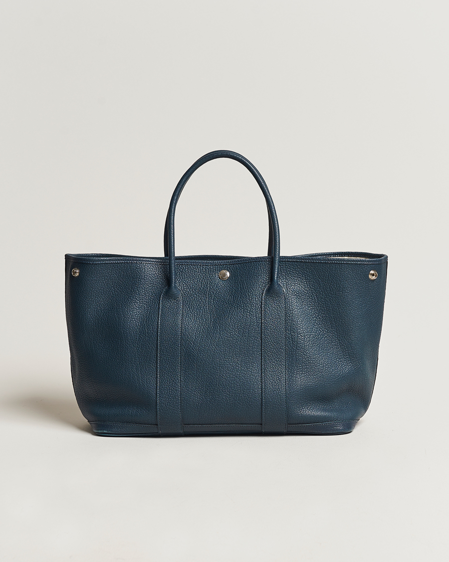 Homme | Hermès Pre-Owned Garden Party 36 Tote Togo Blue | Hermès Pre-Owned | Garden Party 36 Tote Togo Blue