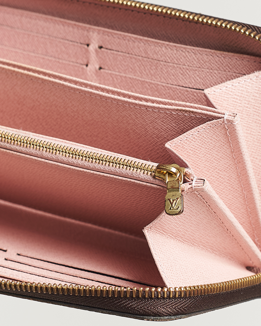 Homme | Louis Vuitton Pre-Owned Zippy Wallet Damier Ebene | Louis Vuitton Pre-Owned | Zippy Wallet Damier Ebene