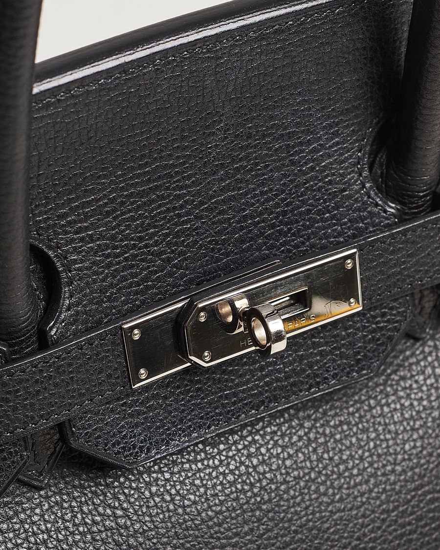 Homme | Hermès Pre-Owned Birkin Bag 35 Togo Black | Hermès Pre-Owned | Birkin Bag 35 Togo Black