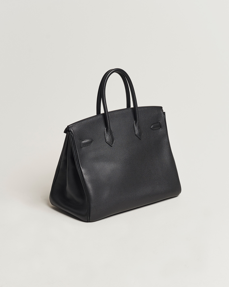Homme | Hermès Pre-Owned Birkin Bag 35 Togo Black | Hermès Pre-Owned | Birkin Bag 35 Togo Black
