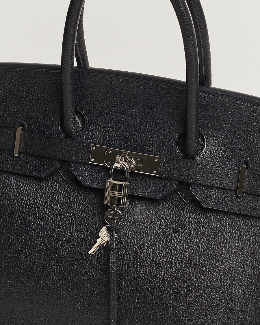 Homme | Hermès Pre-Owned Birkin Bag 35 Togo Black | Hermès Pre-Owned | Birkin Bag 35 Togo Black