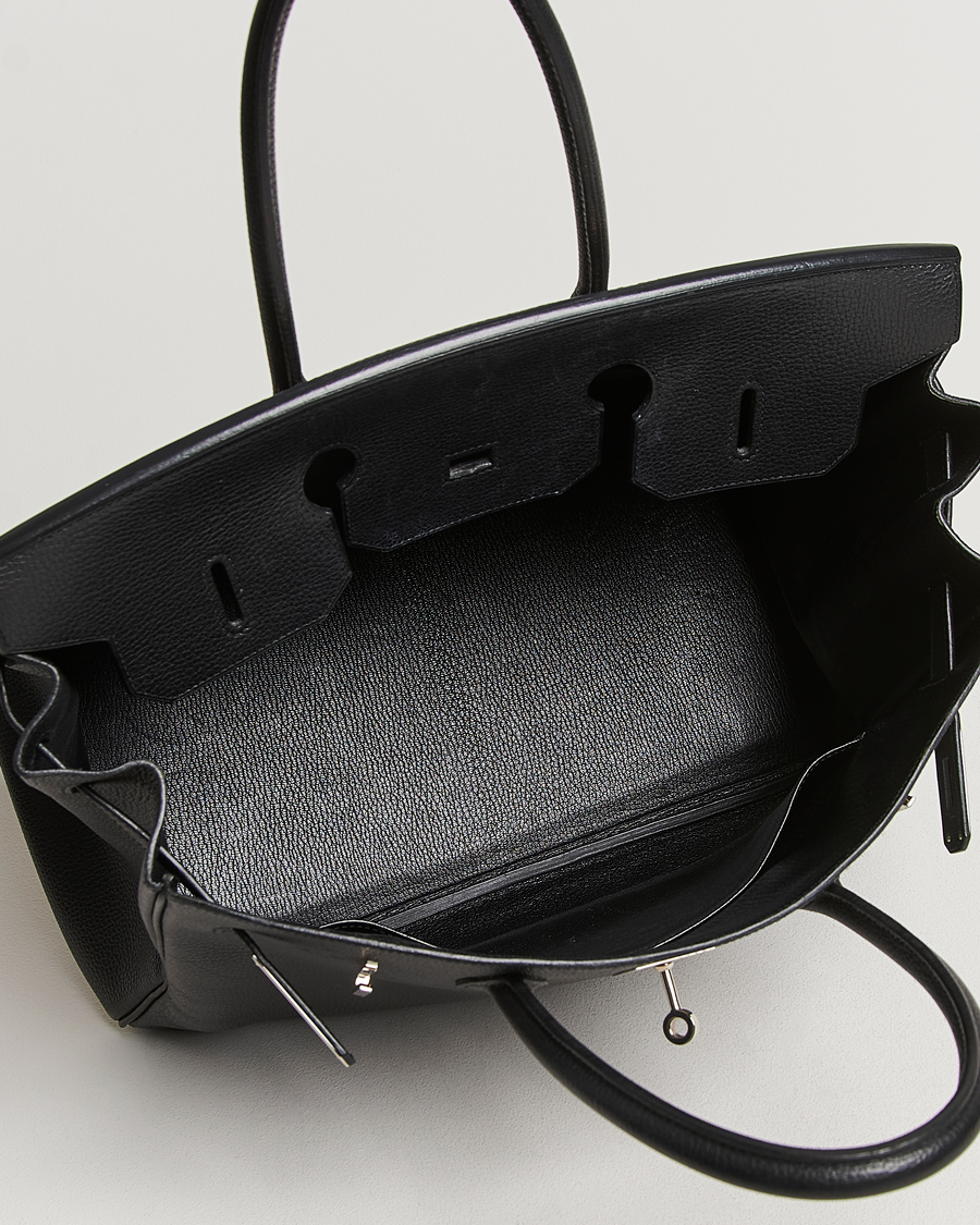Homme | Hermès Pre-Owned Birkin Bag 35 Togo Black | Hermès Pre-Owned | Birkin Bag 35 Togo Black