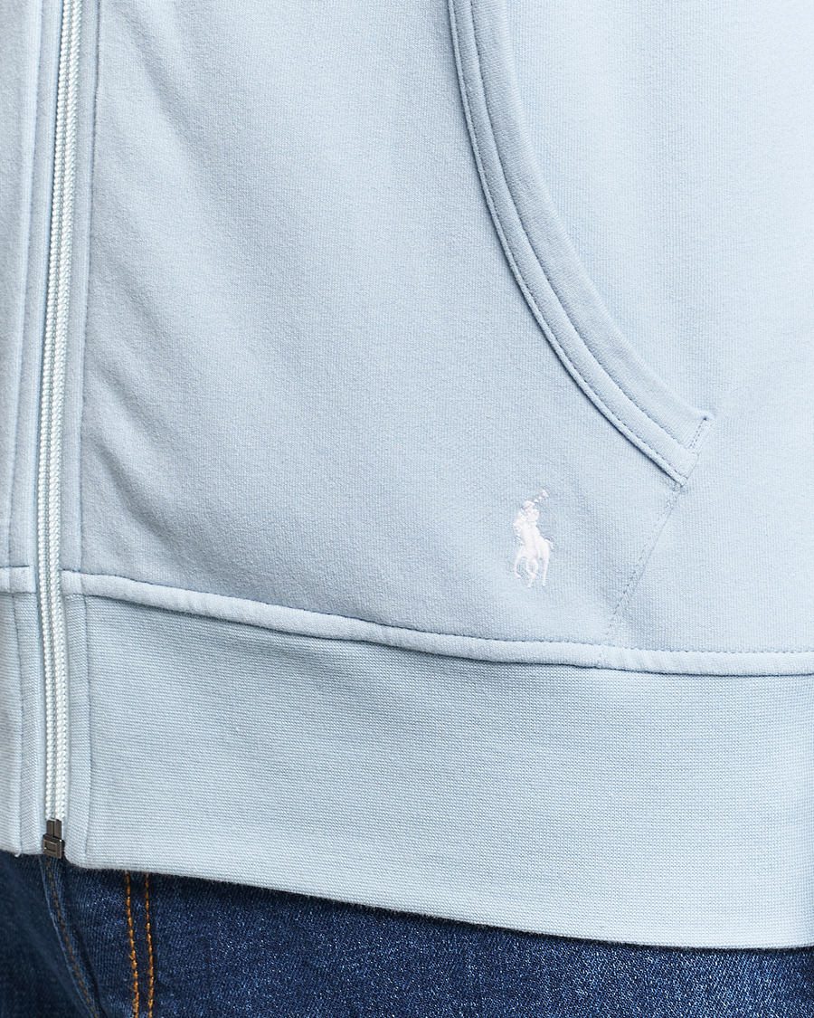 Homme | Pulls Et Tricots | Polo Ralph Lauren | Cotton Jersey Long Sleeve Hoodie Alpine Blue
