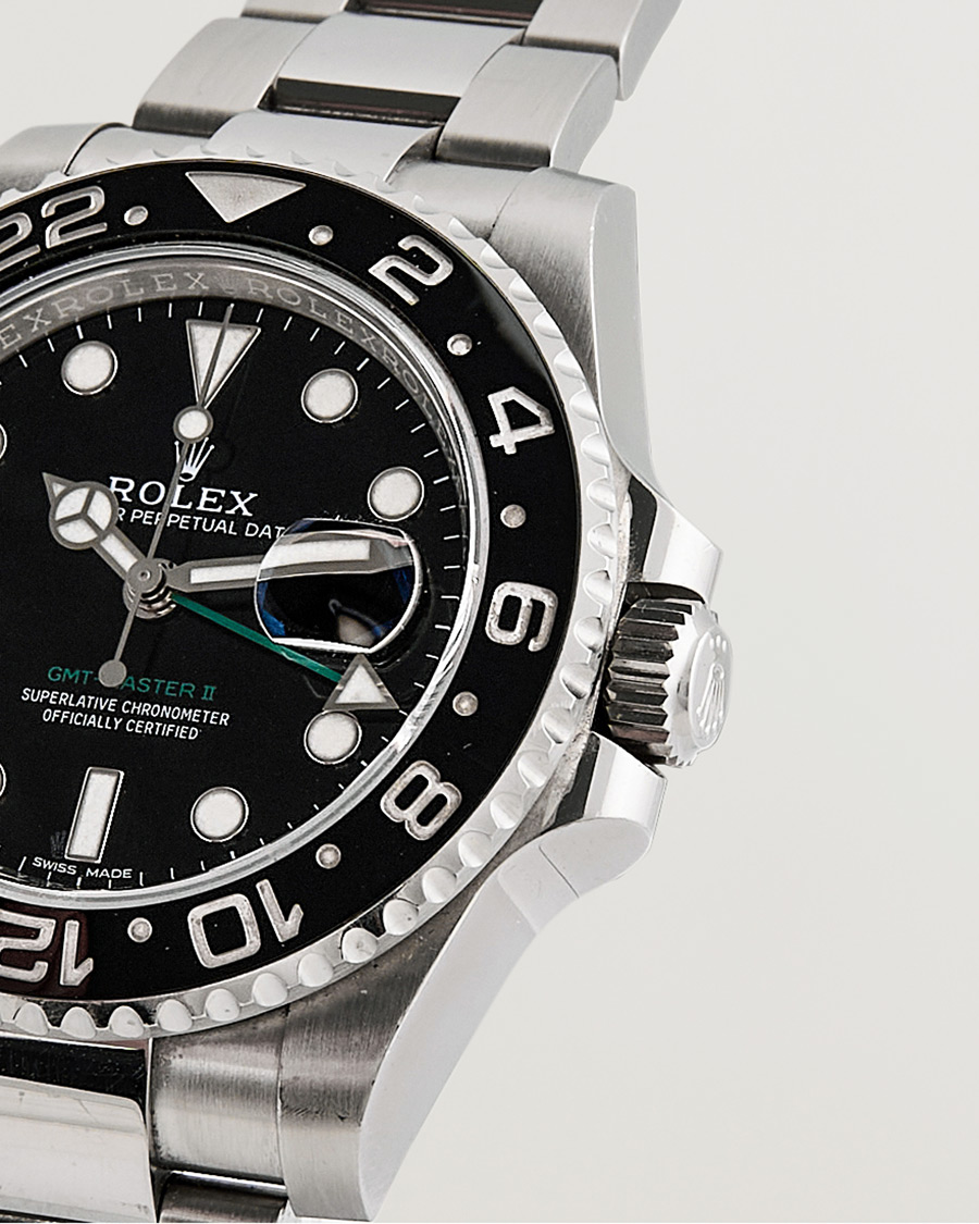 Homme | Rolex Pre-Owned GMT-Master II 116710LN Silver | Rolex Pre-Owned | GMT-Master II 116710LN Silver