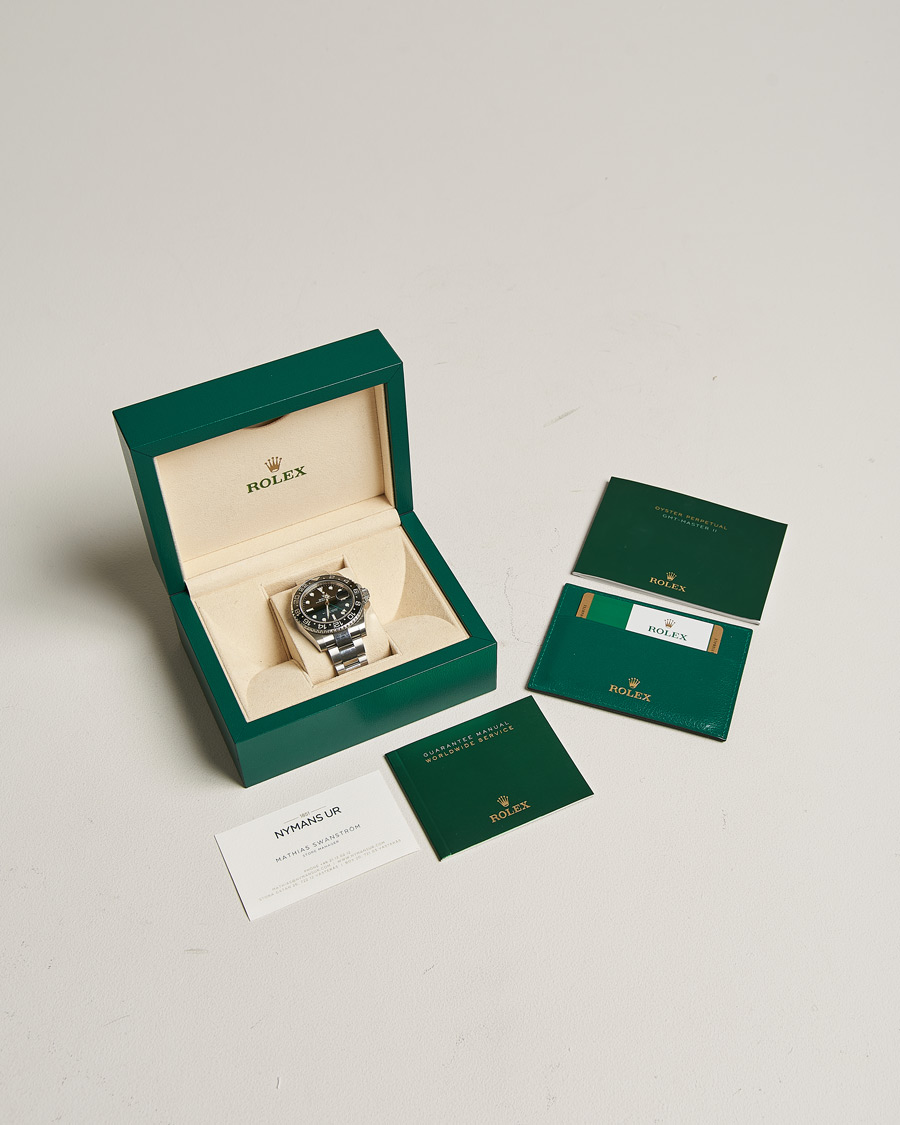 Homme | Rolex Pre-Owned GMT-Master II 116710LN Silver | Rolex Pre-Owned | GMT-Master II 116710LN Silver