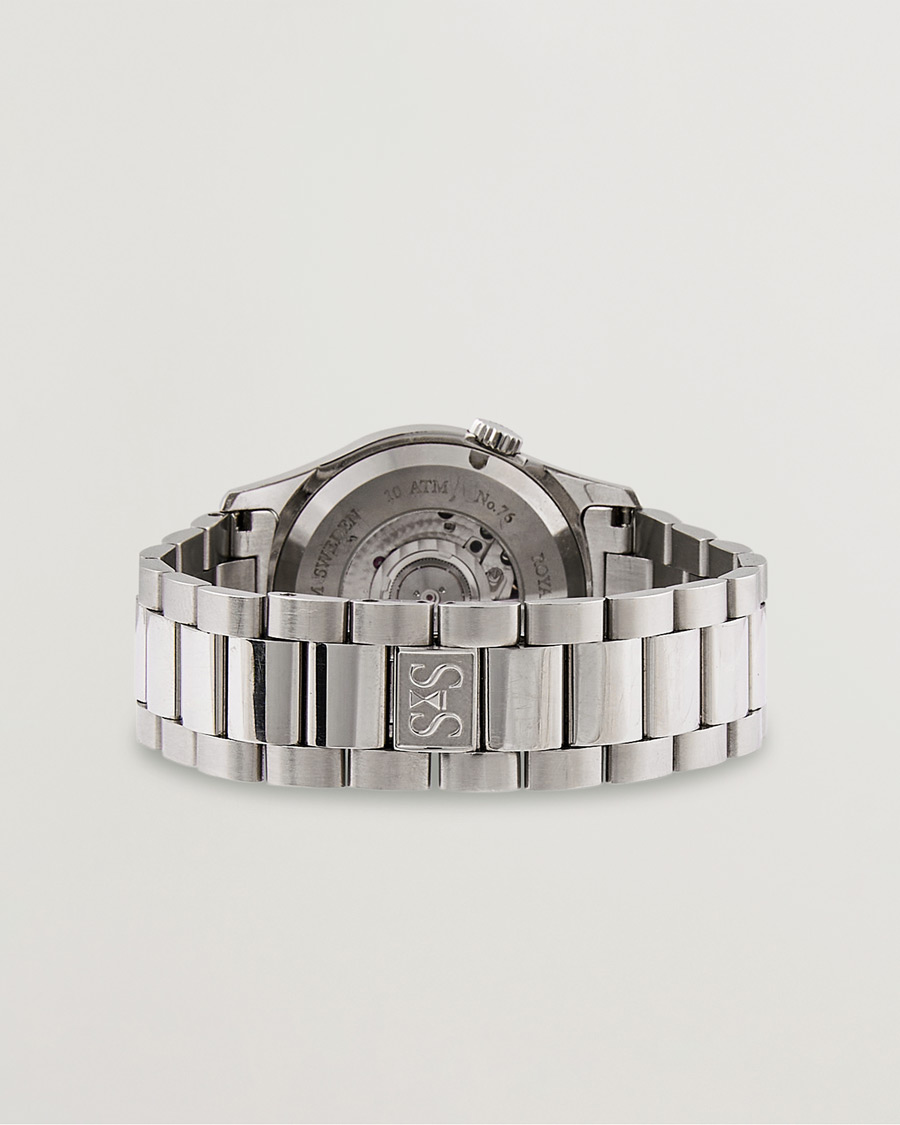 Homme | Sjöö Sandström Pre-Owned Royal Steel 36mm SS-1636 Silver | Sjöö Sandström Pre-Owned | Royal Steel 36mm SS-1636 Silver