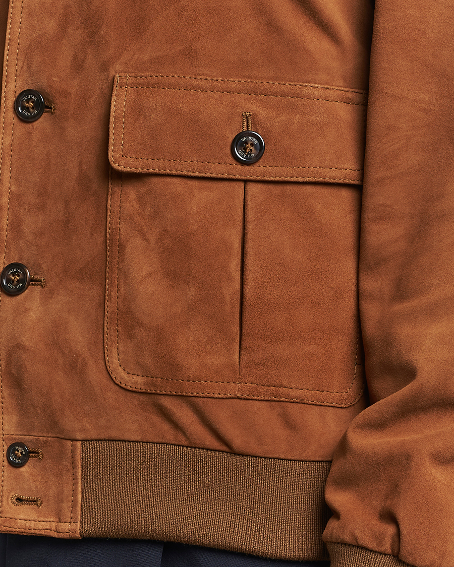 Homme | Manteaux Et Vestes | Valstar | Valstarino Suede Jacket Sandal