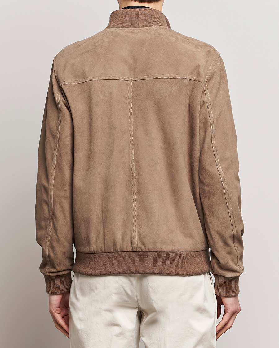 Homme | Manteaux Et Vestes | Valstar | Valstarino Suede Jacket Greige