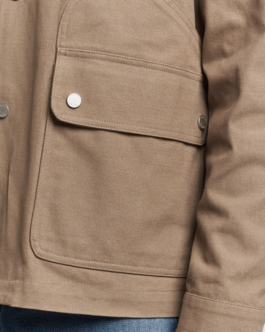 Homme | Manteaux Et Vestes | Valstar | Canvas Chore Jacket Khaki