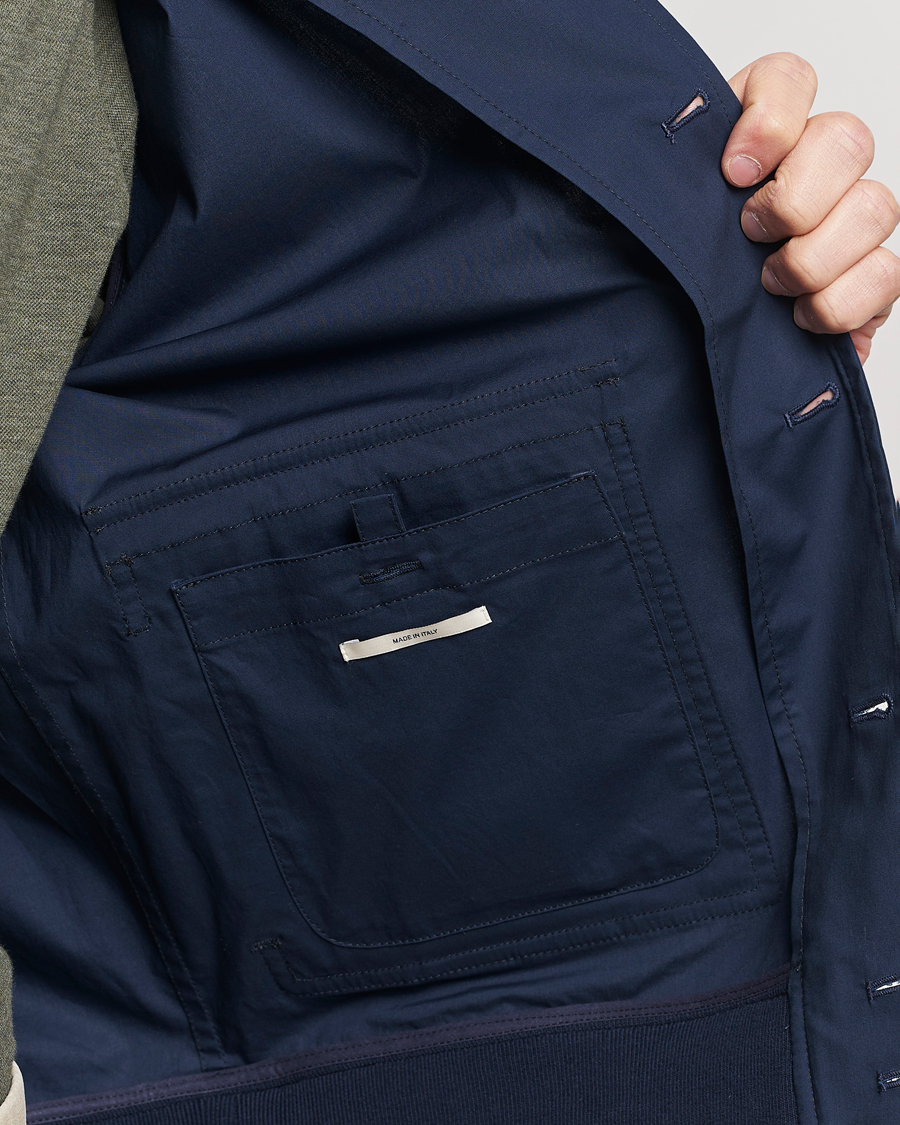Homme | Manteaux Et Vestes | Valstar | Lightweight Cotton Valstarino Navy
