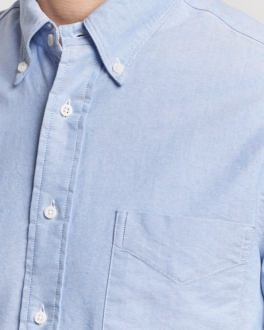 Homme | Chemises | Gitman Vintage | Button Down Oxford Shirt Light Blue
