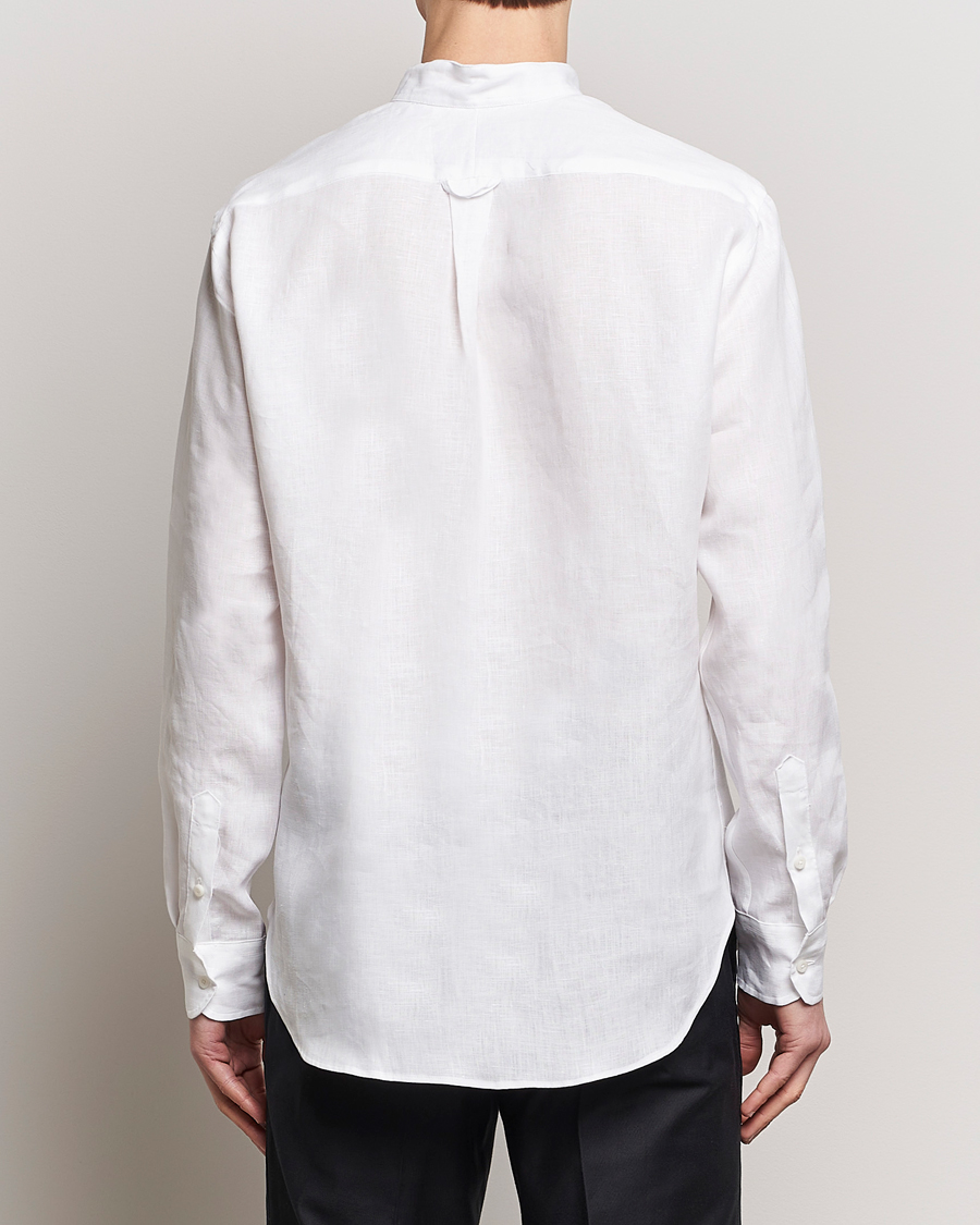 Homme | Chemises | Gitman Vintage | Linen Popover Shirt White