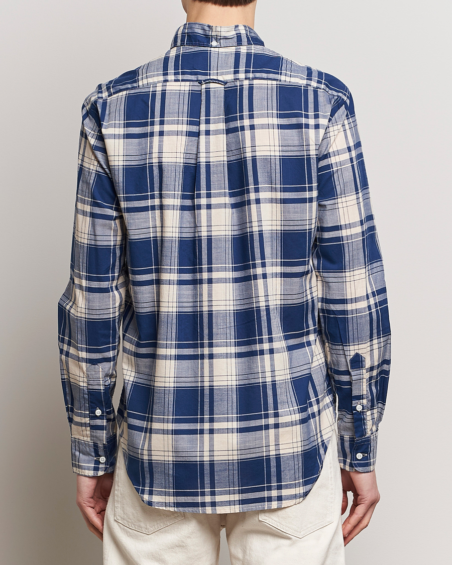 Homme | Chemises | Gitman Vintage | Button Down Madras Shirt Blue Check