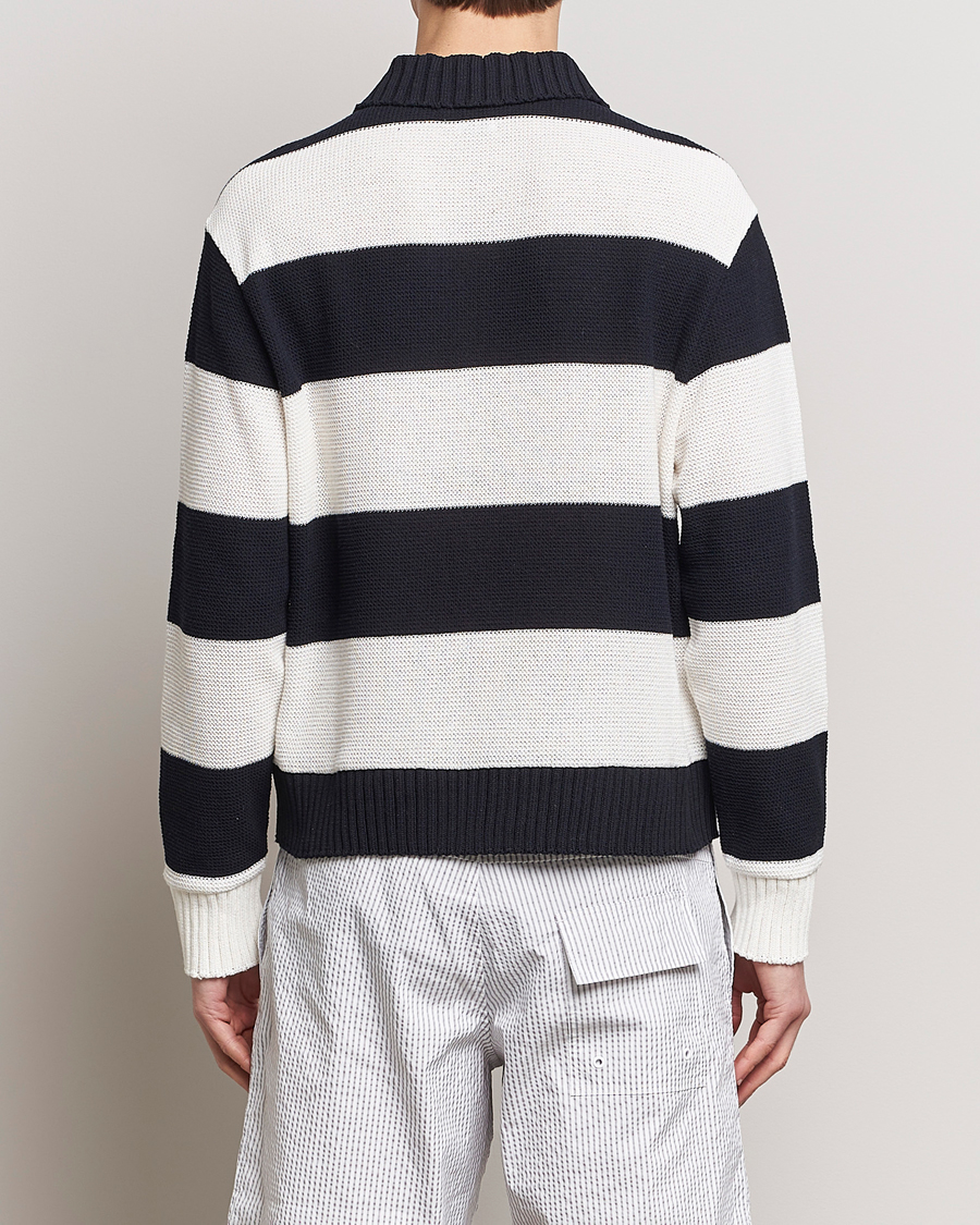 Homme | Pulls Et Tricots | Thom Browne | Long Sleeve Rugby White/Navy