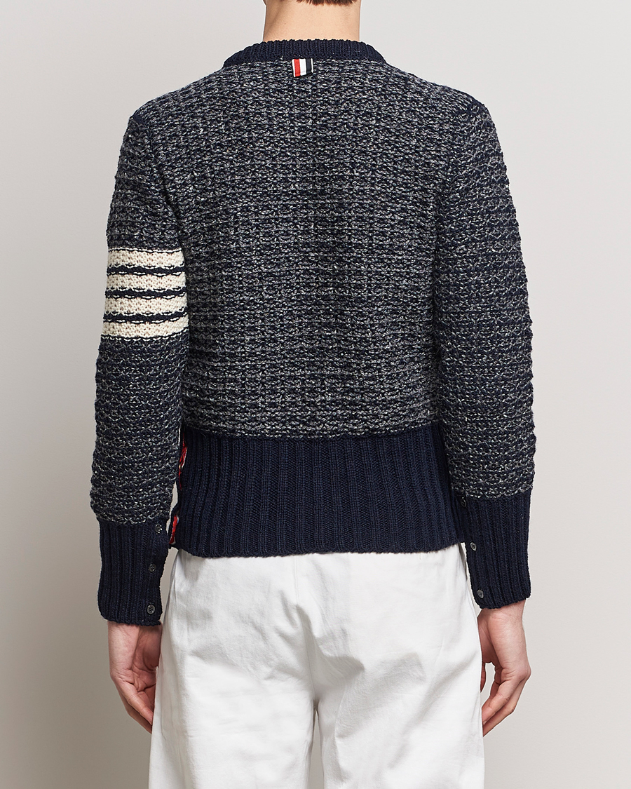 Homme | Pulls Et Tricots | Thom Browne | 4-Bar Donegal Sweater Navy