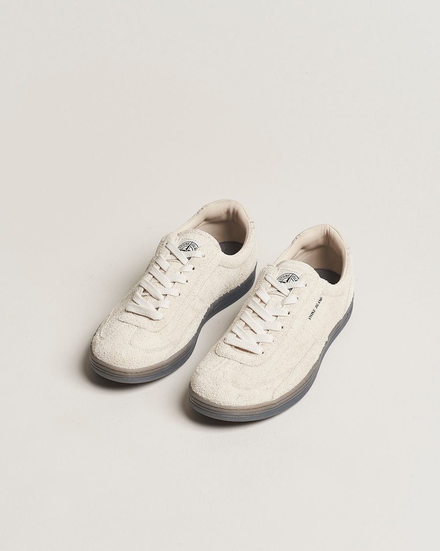 Homme | Chaussures | Stone Island | S0101  Suede Sneakers Natural Beige