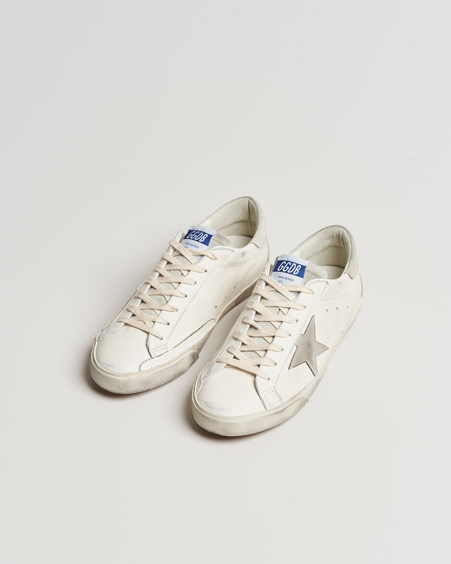 Homme | Golden Goose Deluxe Brand Super-Star Sneaker White/Ice | Golden Goose | Deluxe Brand Super-Star Sneaker White/Ice