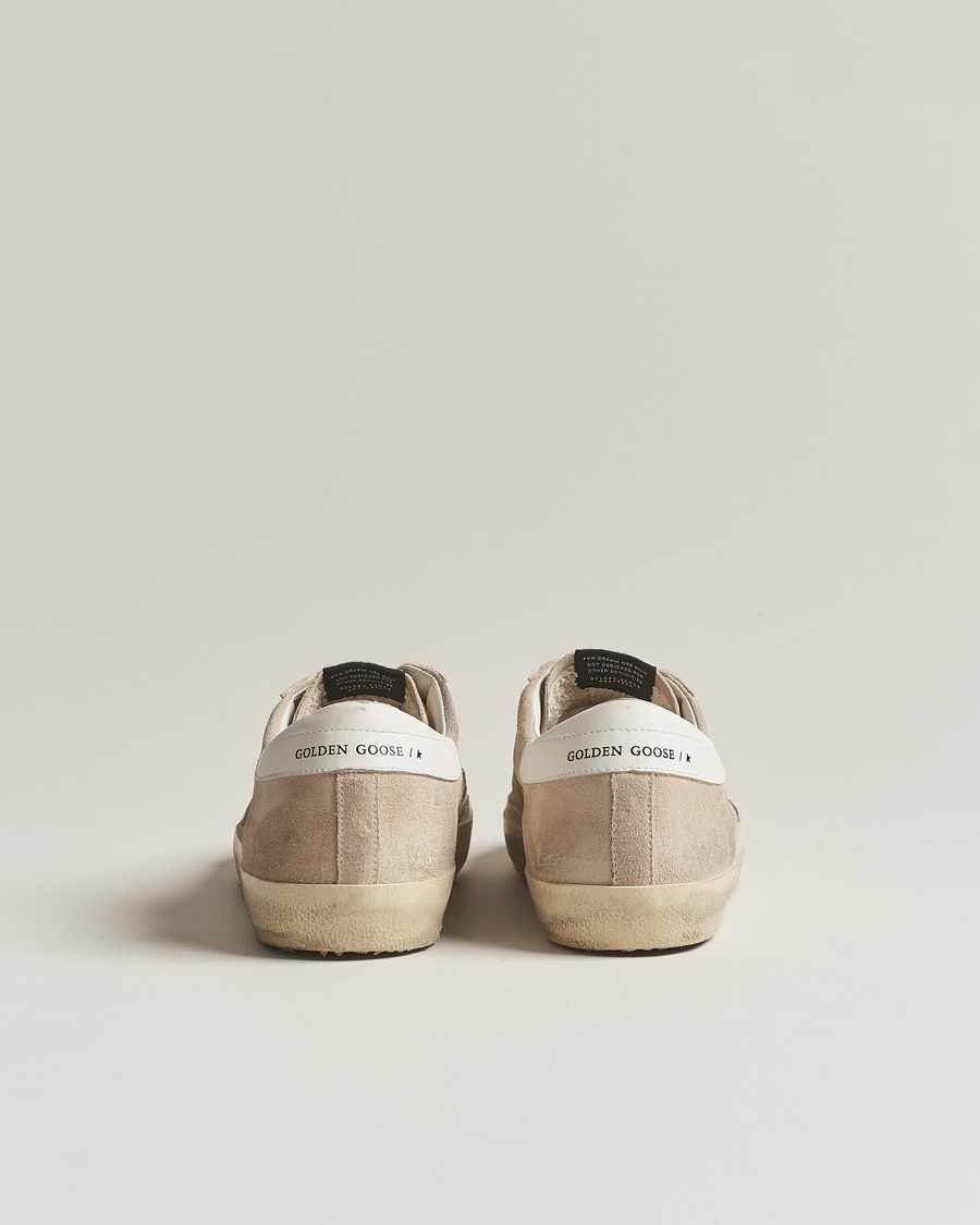 Homme | Golden Goose Deluxe Brand Super-Star Sneaker Beige/White | Golden Goose | Deluxe Brand Super-Star Sneaker Beige/White