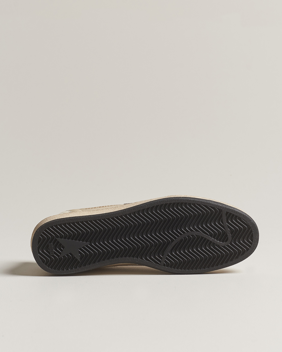 Homme | Golden Goose Deluxe Brand Ball Star Sneakers Beige/Burgundy | Golden Goose | Deluxe Brand Ball Star Sneakers Beige/Burgundy