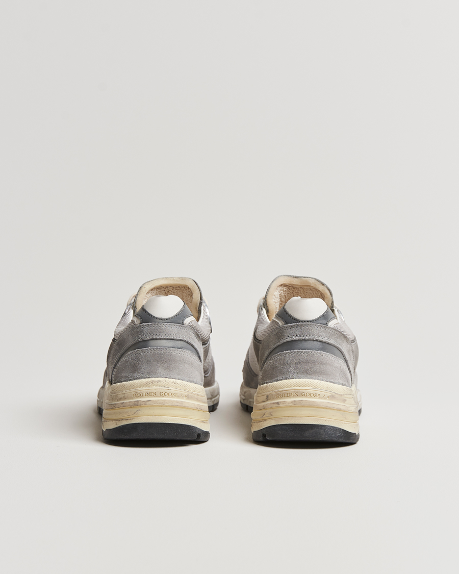 Homme | Golden Goose Deluxe Brand Running Dad Sneakers Grey Suede | Golden Goose | Deluxe Brand Running Dad Sneakers Grey Suede