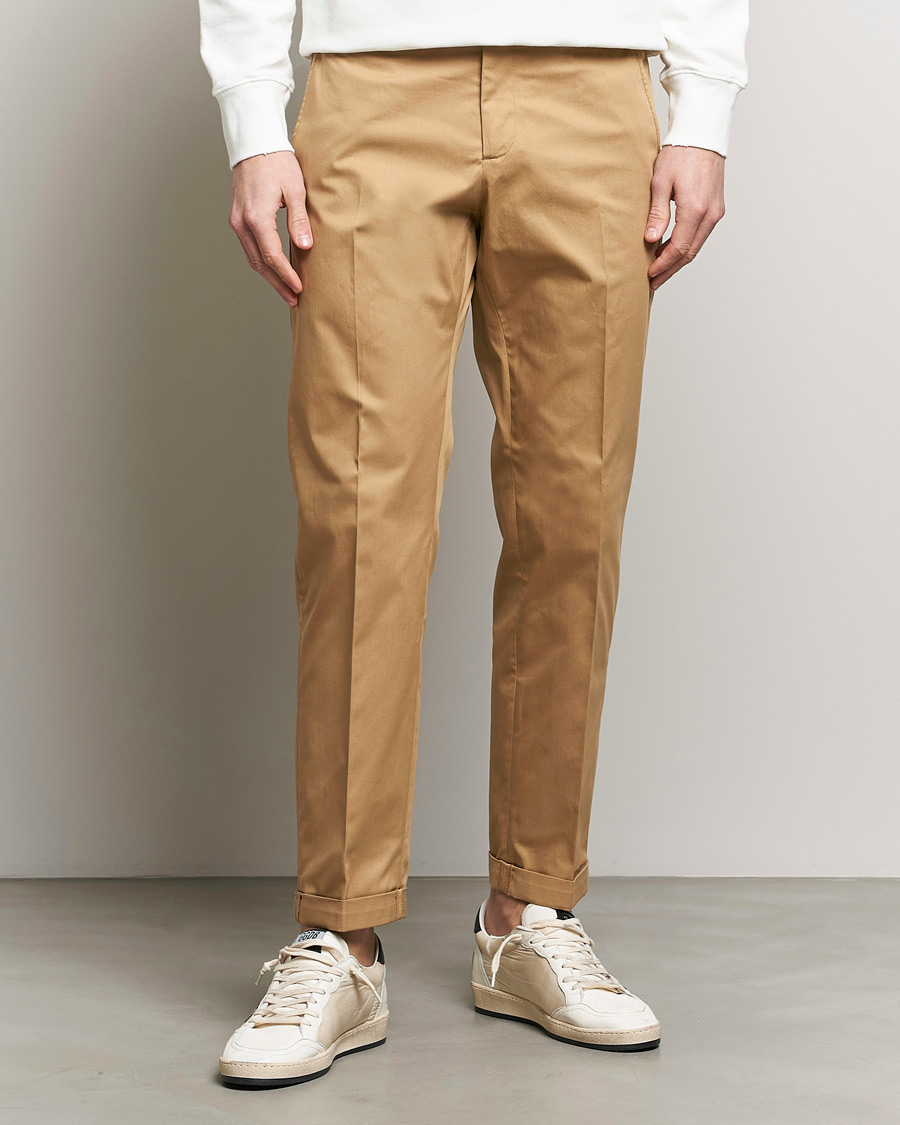 Homme | Pantalons | Golden Goose | Deluxe Brand Comfort Cotton Chinos Beige