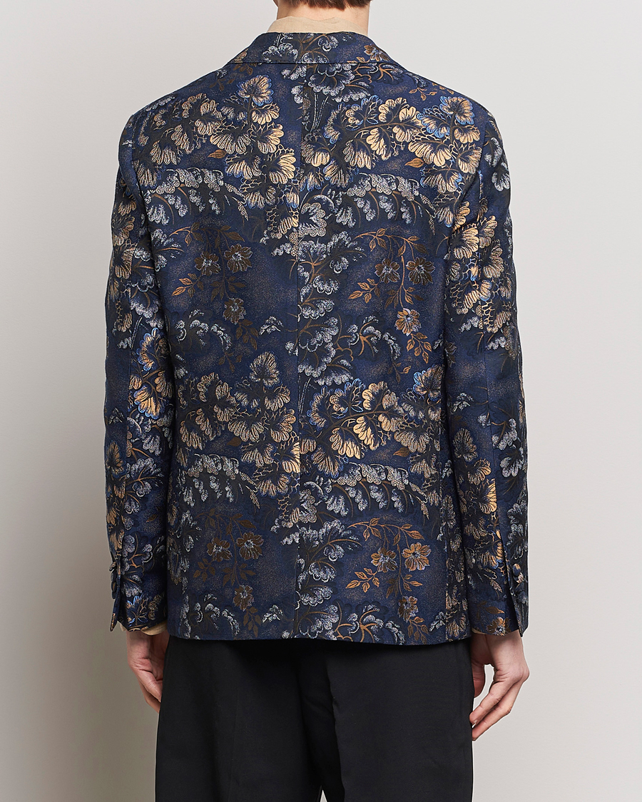 Homme | Blazers | Etro | Floral Jacquard Evening Jacket Navy