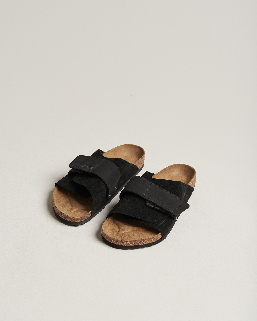 Herre | Sandaler og tøfler | BIRKENSTOCK | Kyoto Nubuck/Suede Black