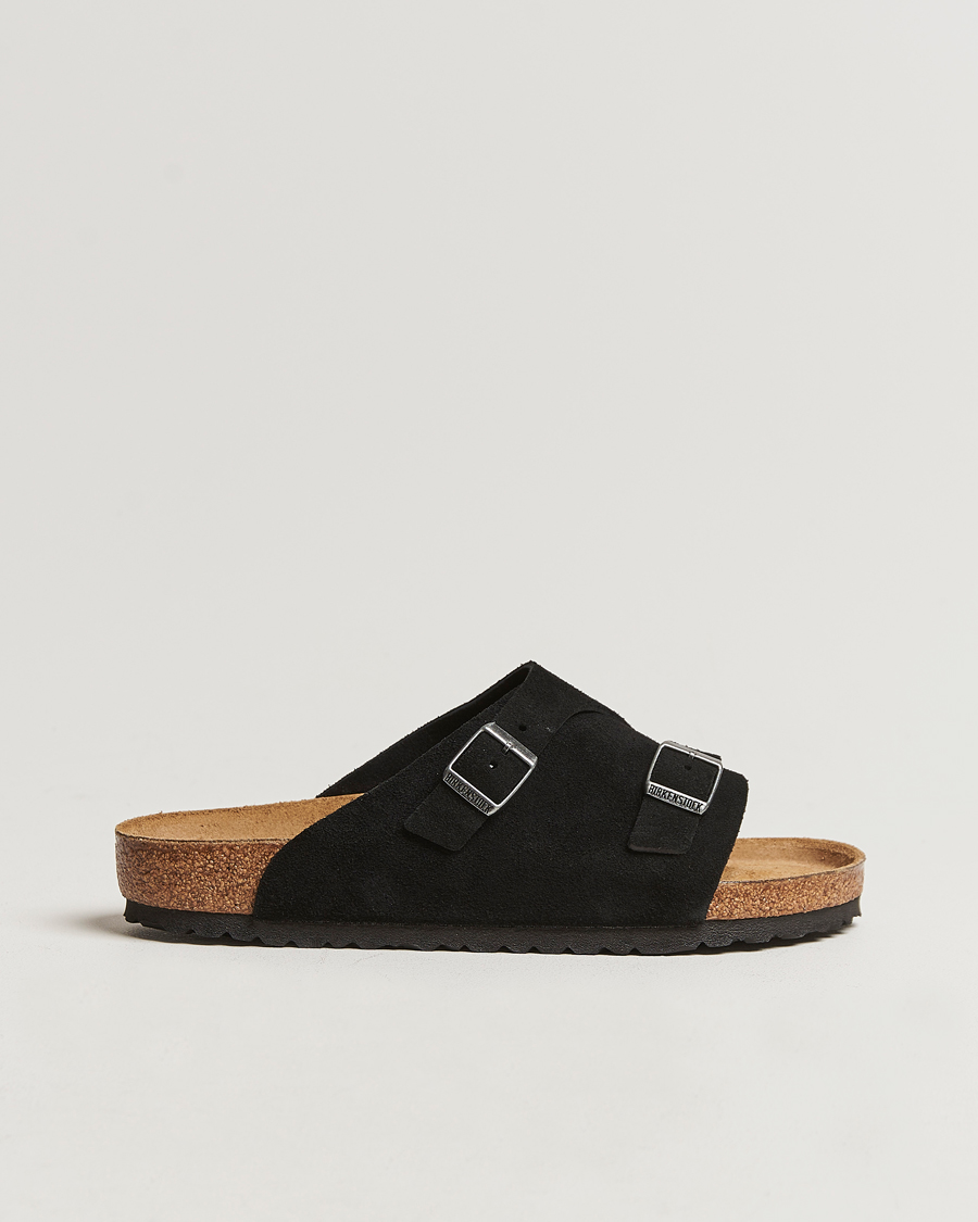 Homme | BIRKENSTOCK Zürich Black Suede | BIRKENSTOCK | Zürich Black Suede