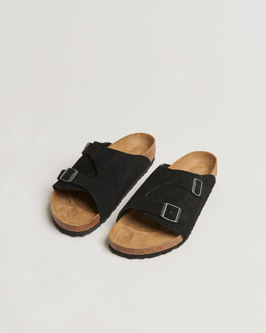 Homme | BIRKENSTOCK Zürich Black Suede | BIRKENSTOCK | Zürich Black Suede