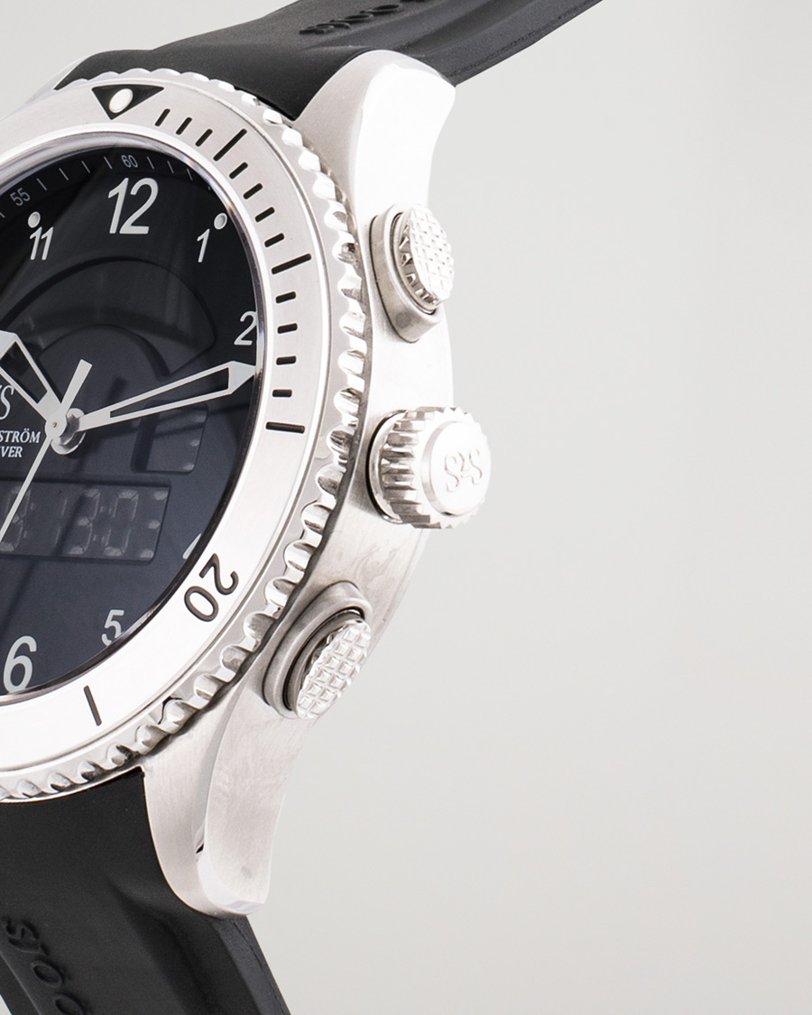 Homme | Sjöö Sandström Pre-Owned UTC Skydiver 017401 Silver | Sjöö Sandström Pre-Owned | UTC Skydiver 017401 Silver