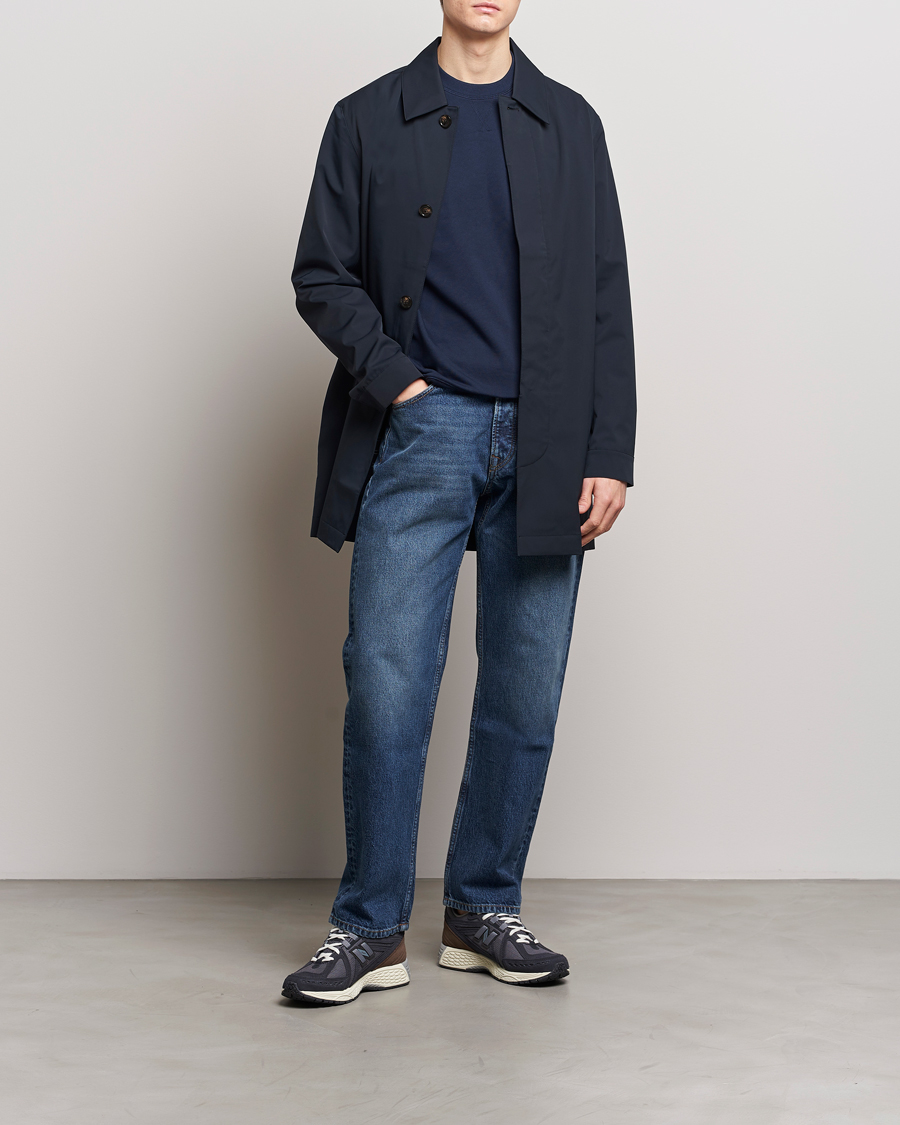 Homme | Manteaux Et Vestes | NN07 | Kim Waterproof Car Coat Navy Blue
