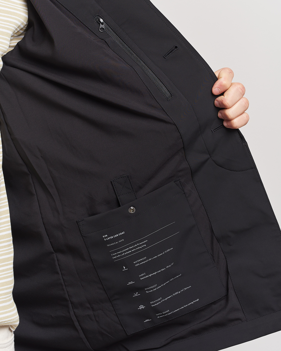 Homme | Manteaux Et Vestes | NN07 | Kim Waterproof Car Coat Black