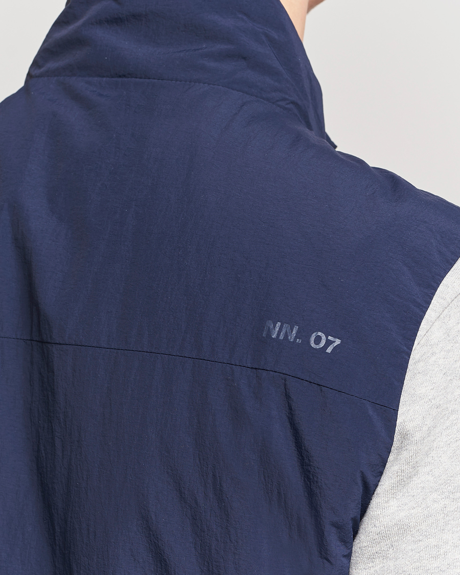 Homme | Manteaux Et Vestes | NN07 | Zack Recycled Vest Navy Blue