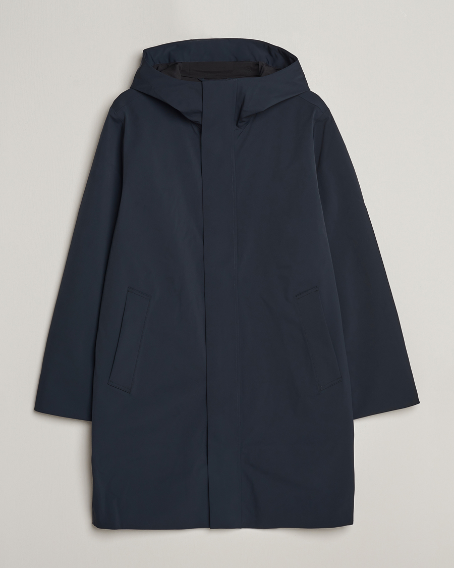 Homme | Manteaux Et Vestes | NN07 | Knox Hooded Coat Navy Blue
