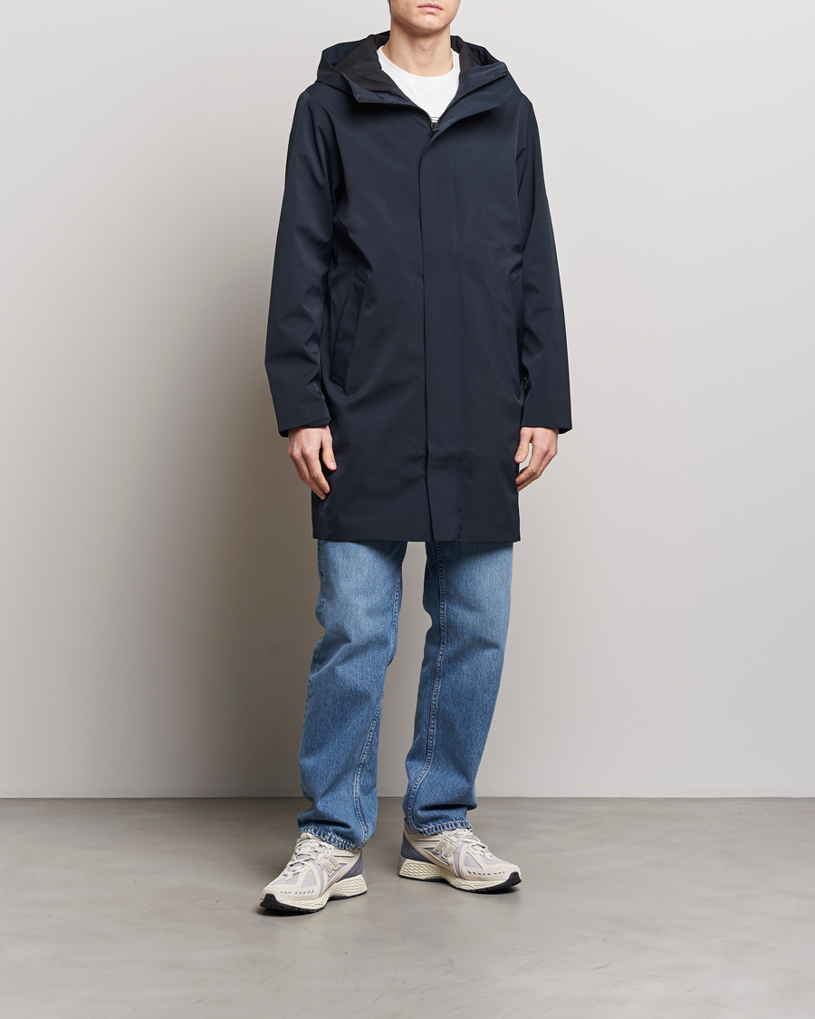 Homme | Manteaux Et Vestes | NN07 | Knox Hooded Coat Navy Blue