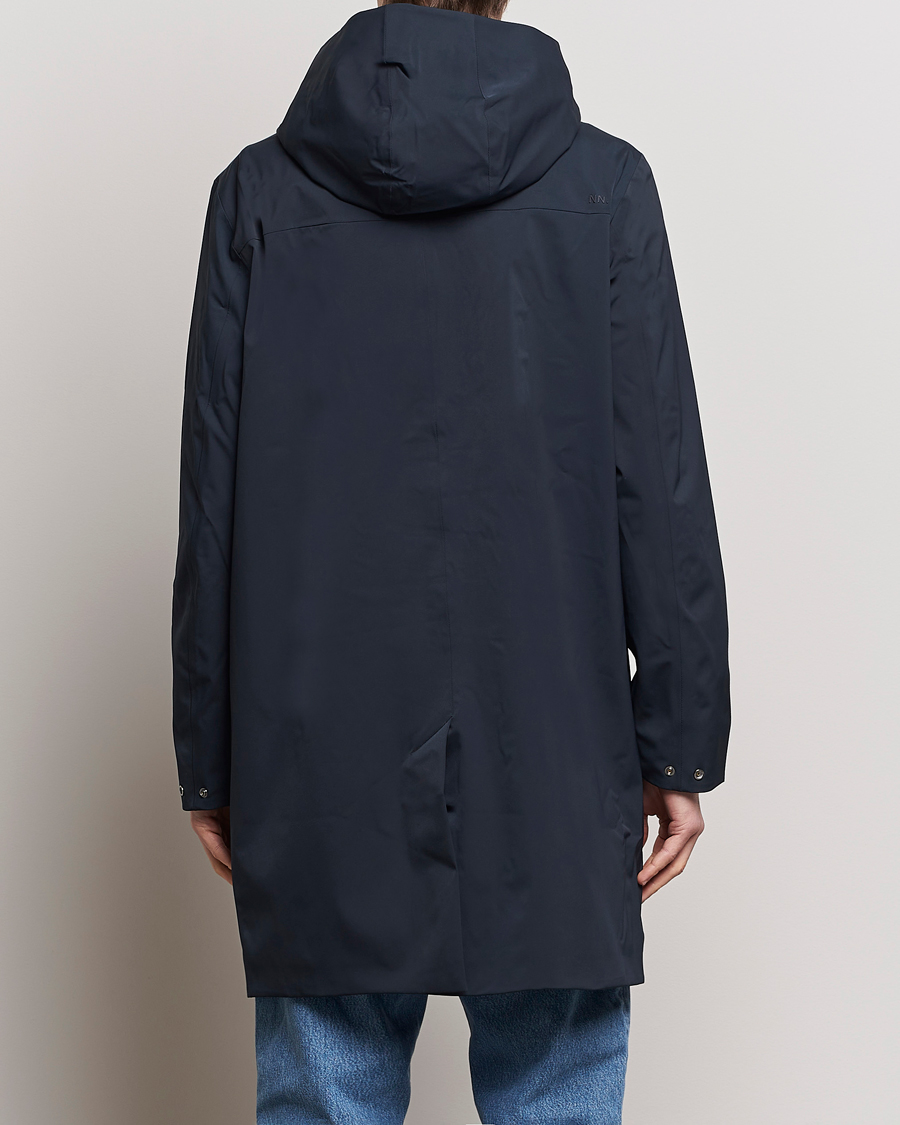 Homme | Manteaux Et Vestes | NN07 | Knox Hooded Coat Navy Blue