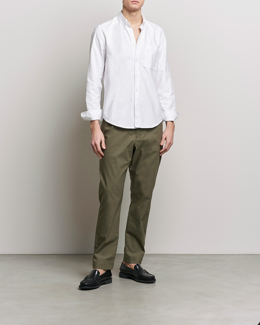 Homme | Pantalons | NN07 | Billie Drawstring Pants Capers Green