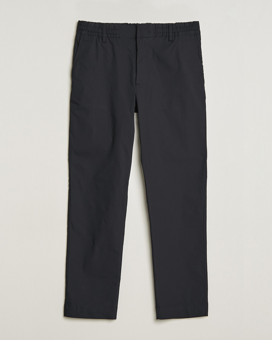 Homme | Pantalons | NN07 | Billie Tech Drawstring Pants Black