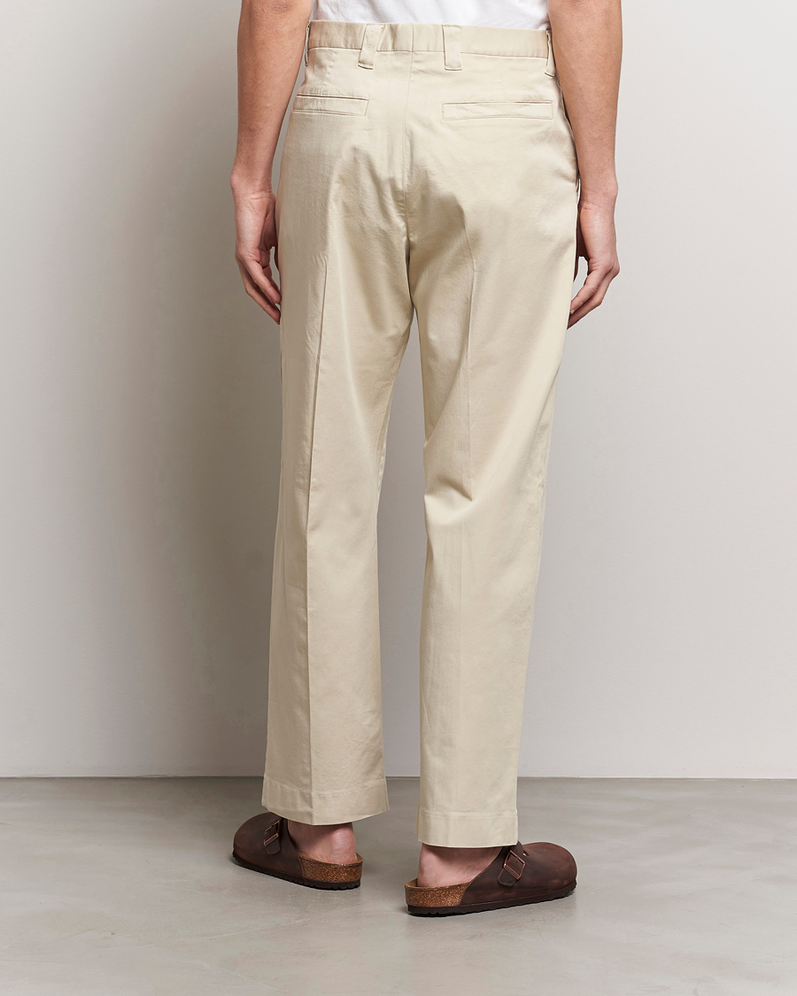Homme | Pantalons | NN07 | Tauber Pleated Trousers Ecru