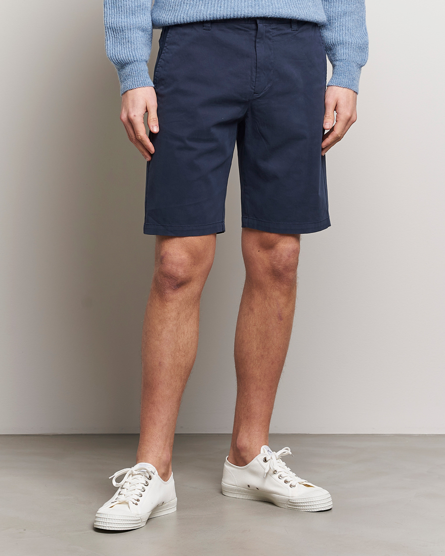 Homme |  | NN07 | Crown Shorts Navy Blue