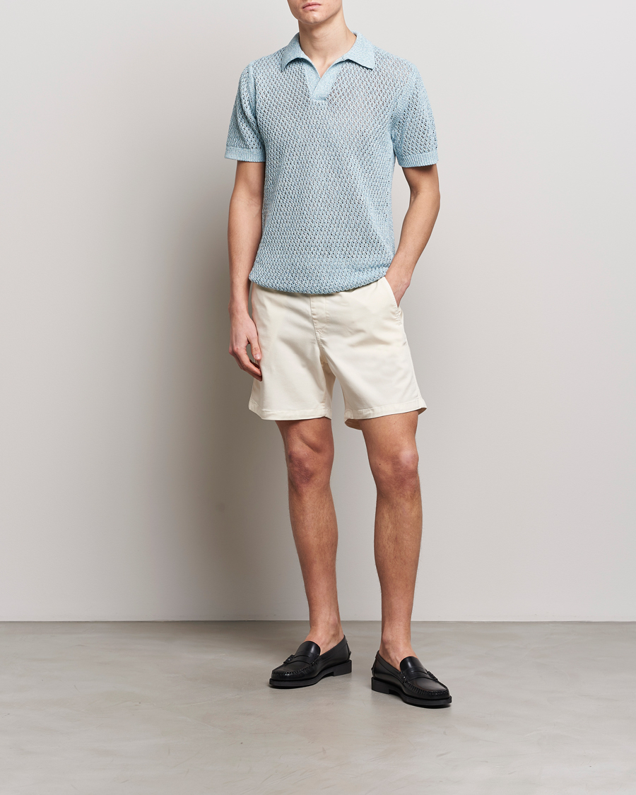 Homme | Shorts | NN07 | Gregor Drawstring Shorts Vanilla