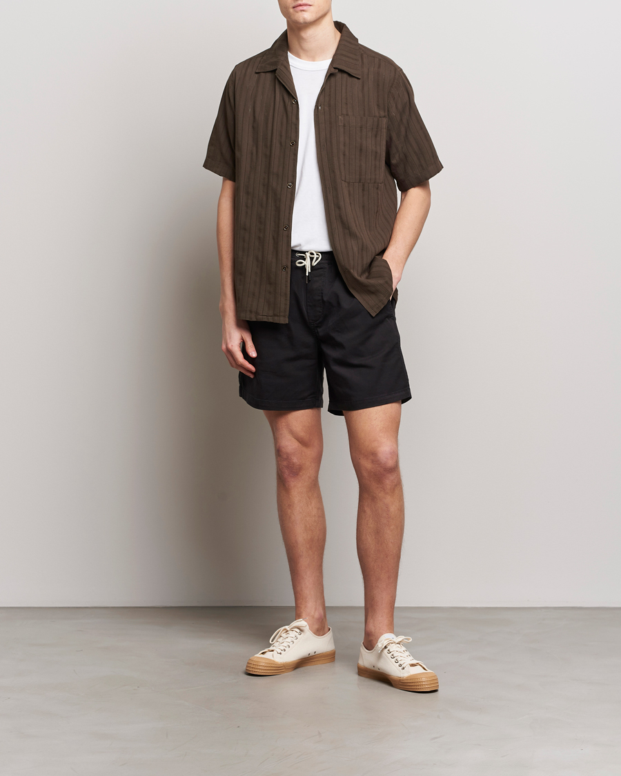 Homme | Shorts | NN07 | Gregor Drawstring Shorts Black