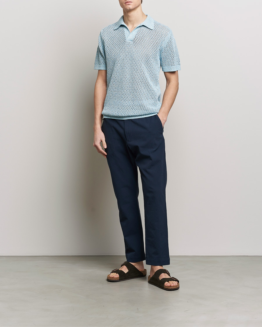 Homme | Polos | NN07 | Ryan Structured Polo Polar Wind