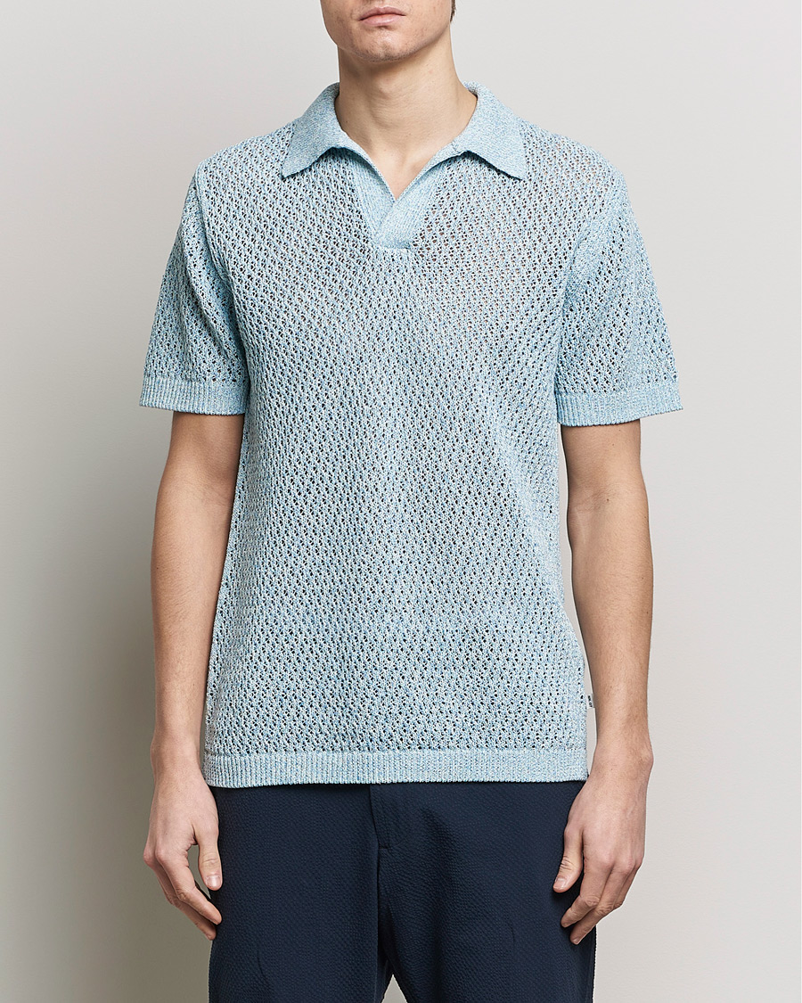 Homme | Polos | NN07 | Ryan Structured Polo Polar Wind