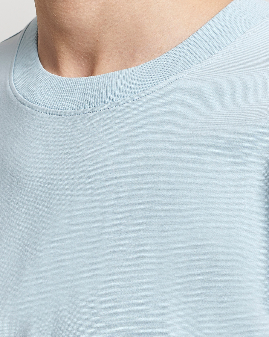 Homme | T-shirts | NN07 | Adam Pima Crew Neck T-Shirt Winter Sky