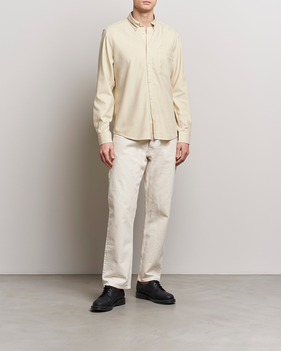 Homme | Chemises | NN07 | Arne Tencel Shirt Ecru
