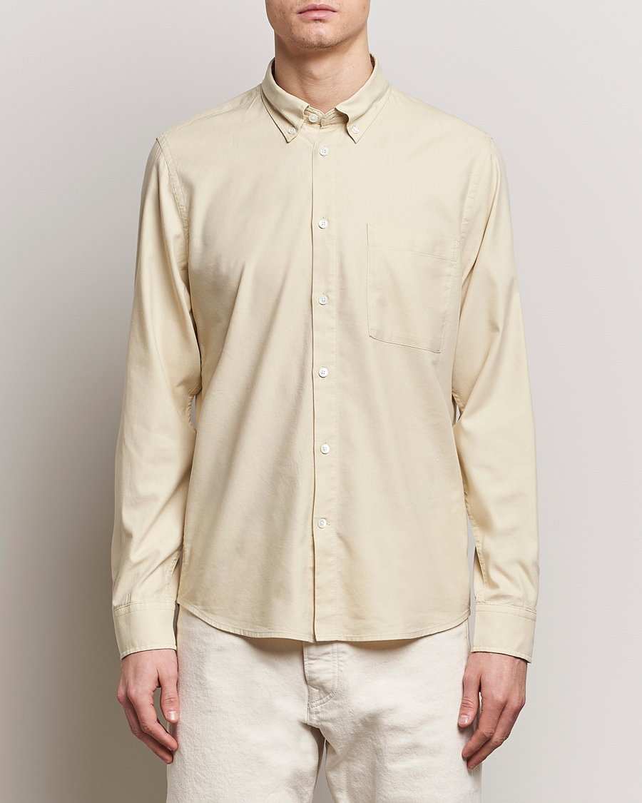 Homme | Chemises Décontractées | NN07 | Arne Tencel Shirt Ecru