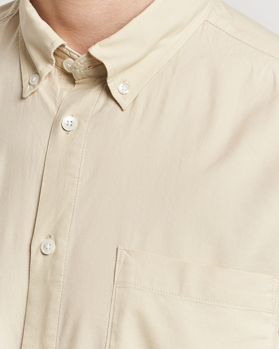 Homme | Chemises | NN07 | Arne Tencel Shirt Ecru