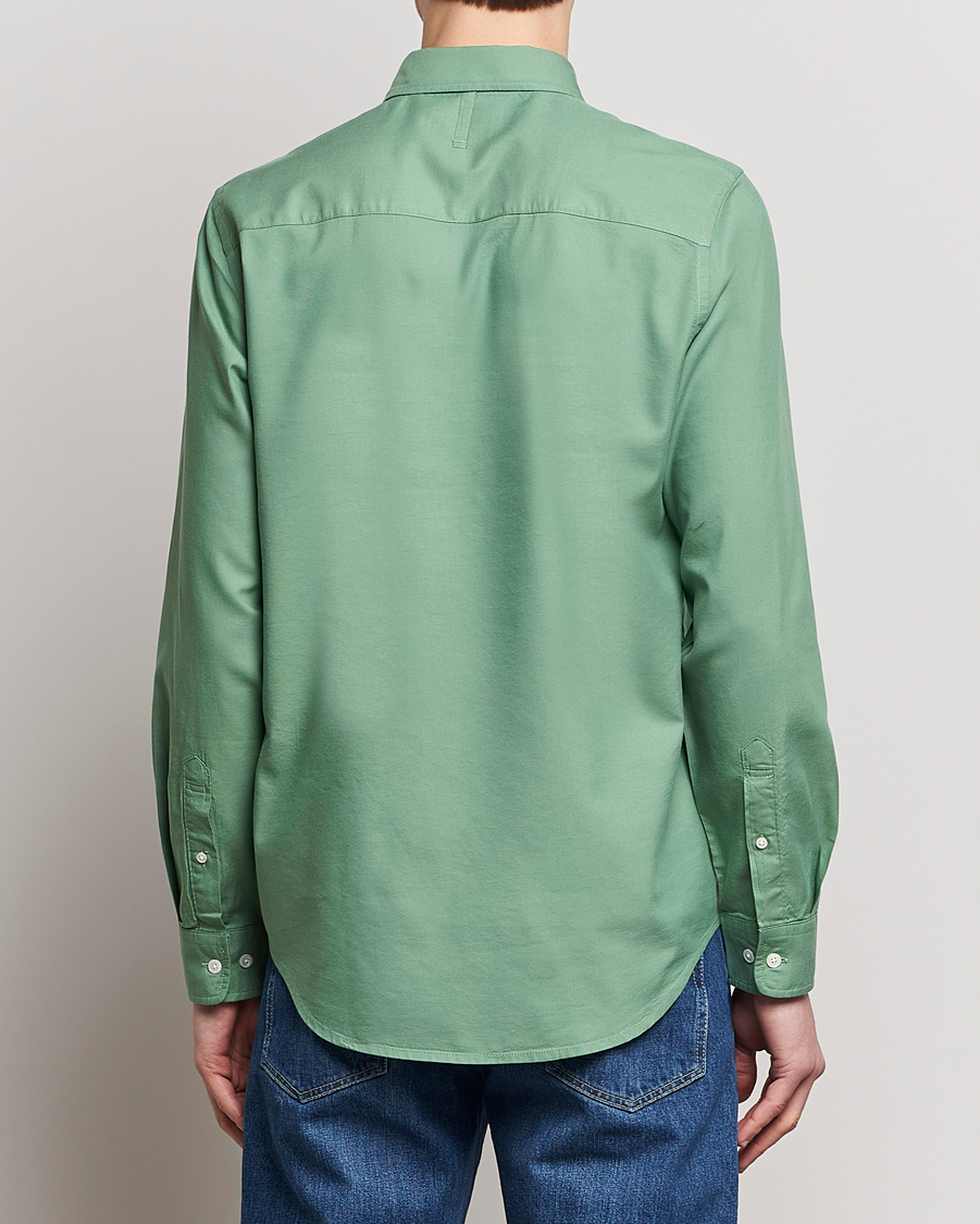 Homme | Chemises | NN07 | Arne Tencel Shirt Hedge Green